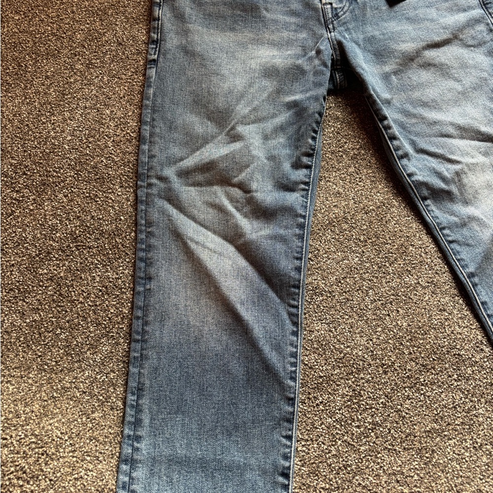 Express NWT Sz 30x30 athletic slim hyper stretch blue denim Men's Jeans - Picture 3 of 11